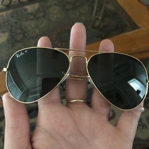 POLARIZED RAYBAN AVIATOR CLASSIC